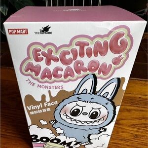 Labubu Exciting Macaron  - Sesame Bean